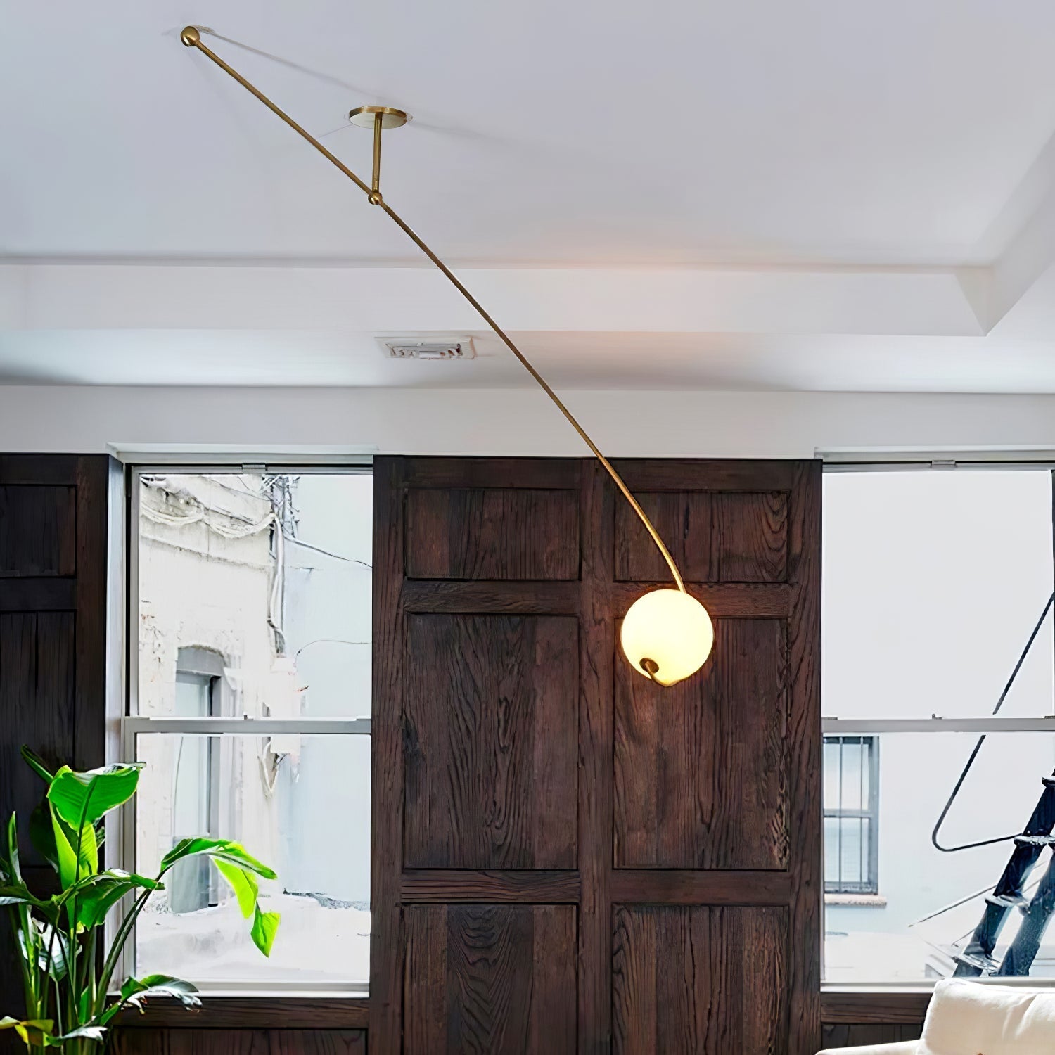 Astral Curve Ceiling Lamp by FIFTH & BEAM — product view 8