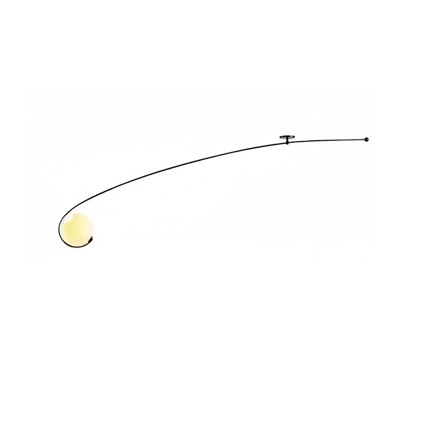 Astral Curve Ceiling Lamp by FIFTH & BEAM — product view 12