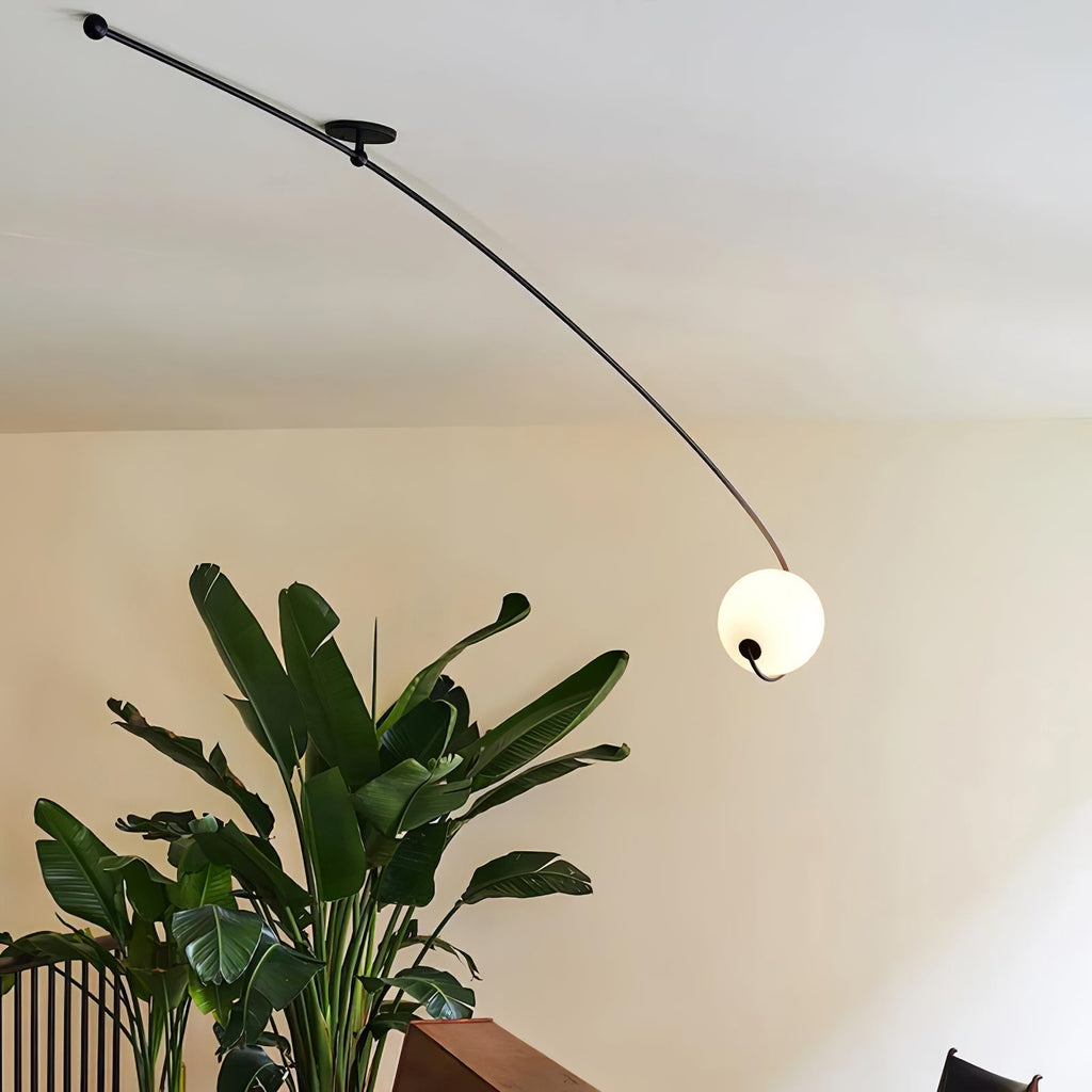 Astral Curve Ceiling Lamp by FIFTH & BEAM — product view 9