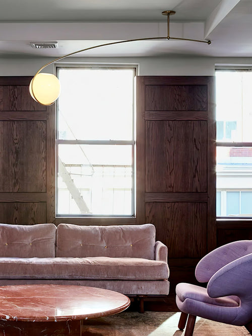 Astral Curve Ceiling Lamp by FIFTH & BEAM — product view 2