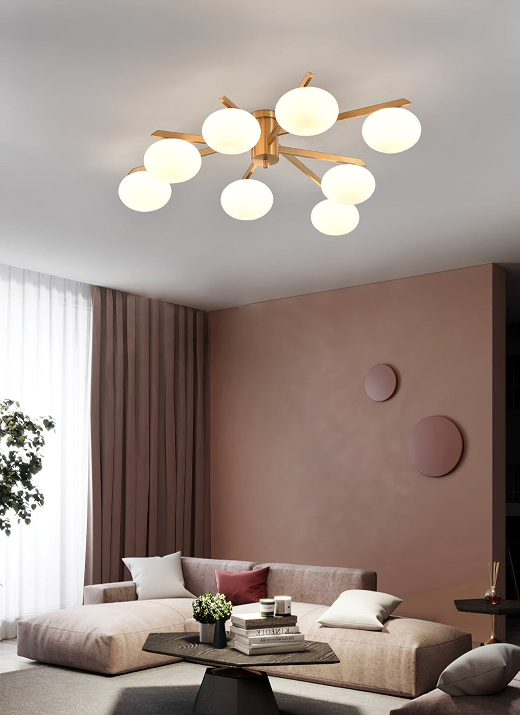 Astrora Globe Ceiling Light by FIFTH & BEAM — product view 13
