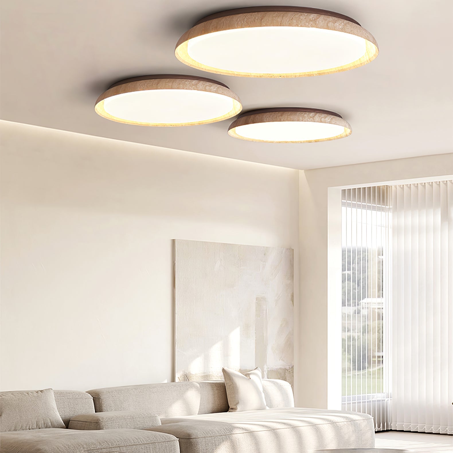 Aureum Edge Ceiling Light by FIFTH & BEAM — product view 10