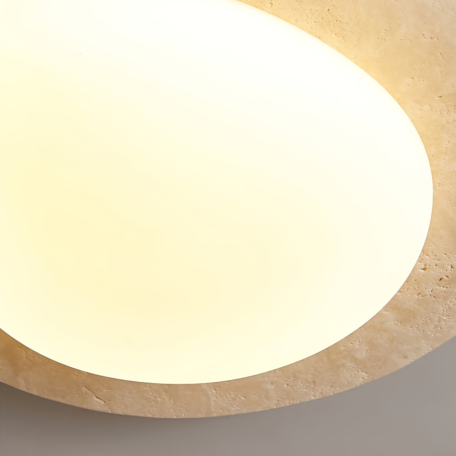 Aurora Stone Ceiling Light by FIFTH & BEAM — product view 3