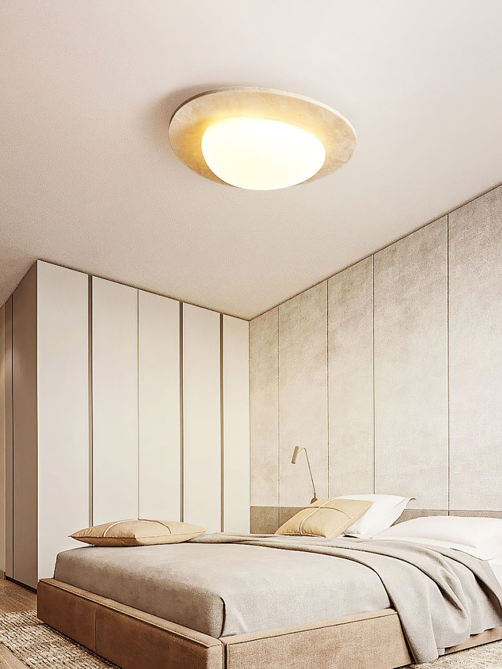 Aurora Stone Ceiling Light by FIFTH & BEAM — product view 17