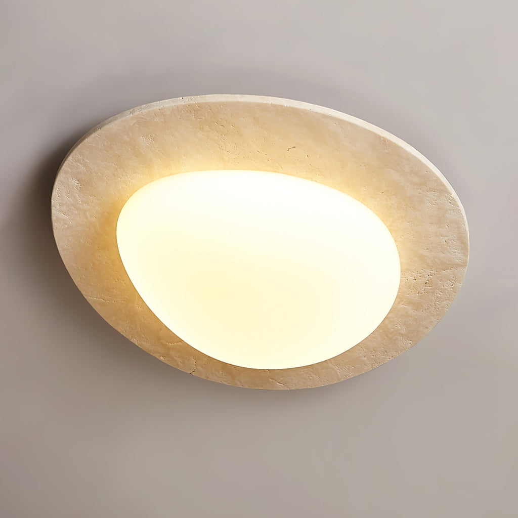 Aurora Stone Ceiling Light by FIFTH & BEAM — product view 4