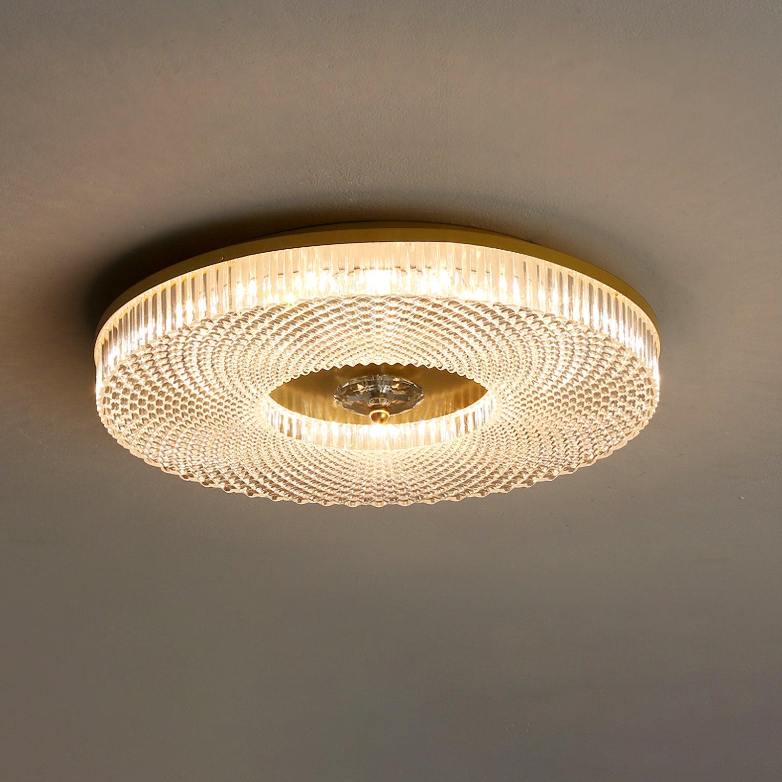 Ayla LED Flush Mount Ceiling Light by FIFTH & BEAM — product view 4