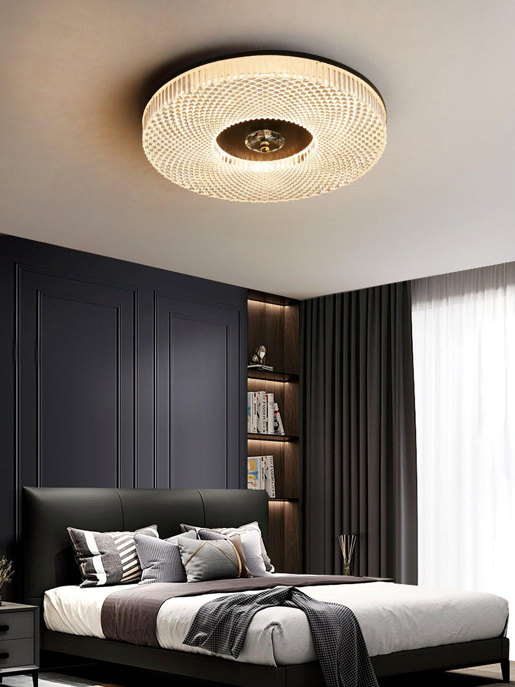 Ayla LED Flush Mount Ceiling Light by FIFTH & BEAM — product view 7