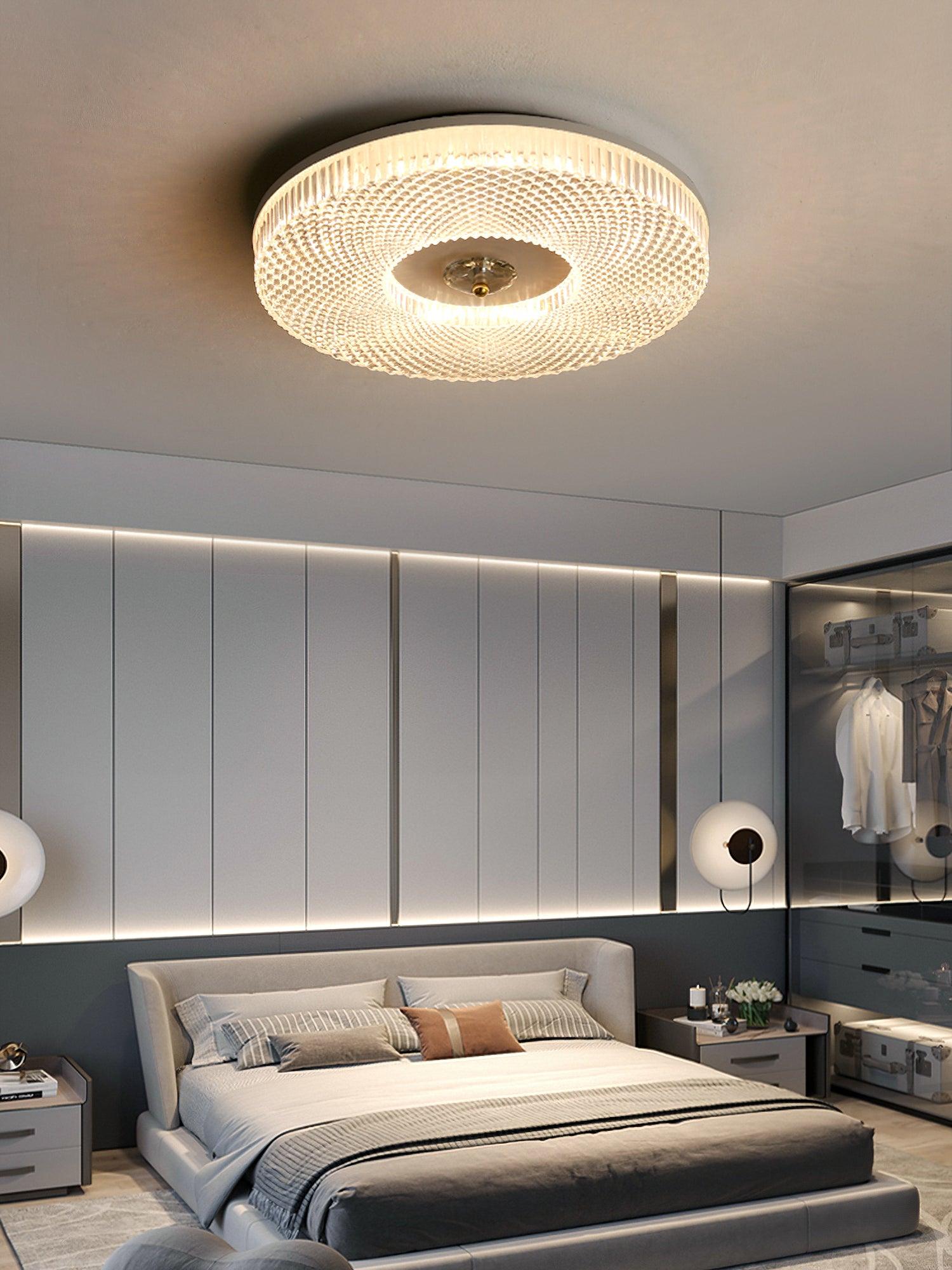 Ayla LED Flush Mount Ceiling Light by FIFTH & BEAM — product view 9
