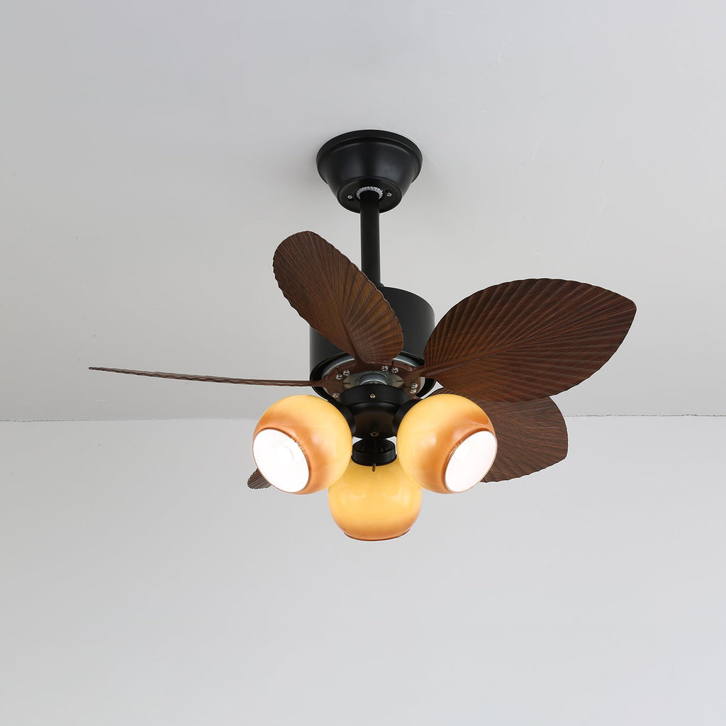 Banana Leaf Breeze Ceiling Fan Light by FIFTH & BEAM — product view 3