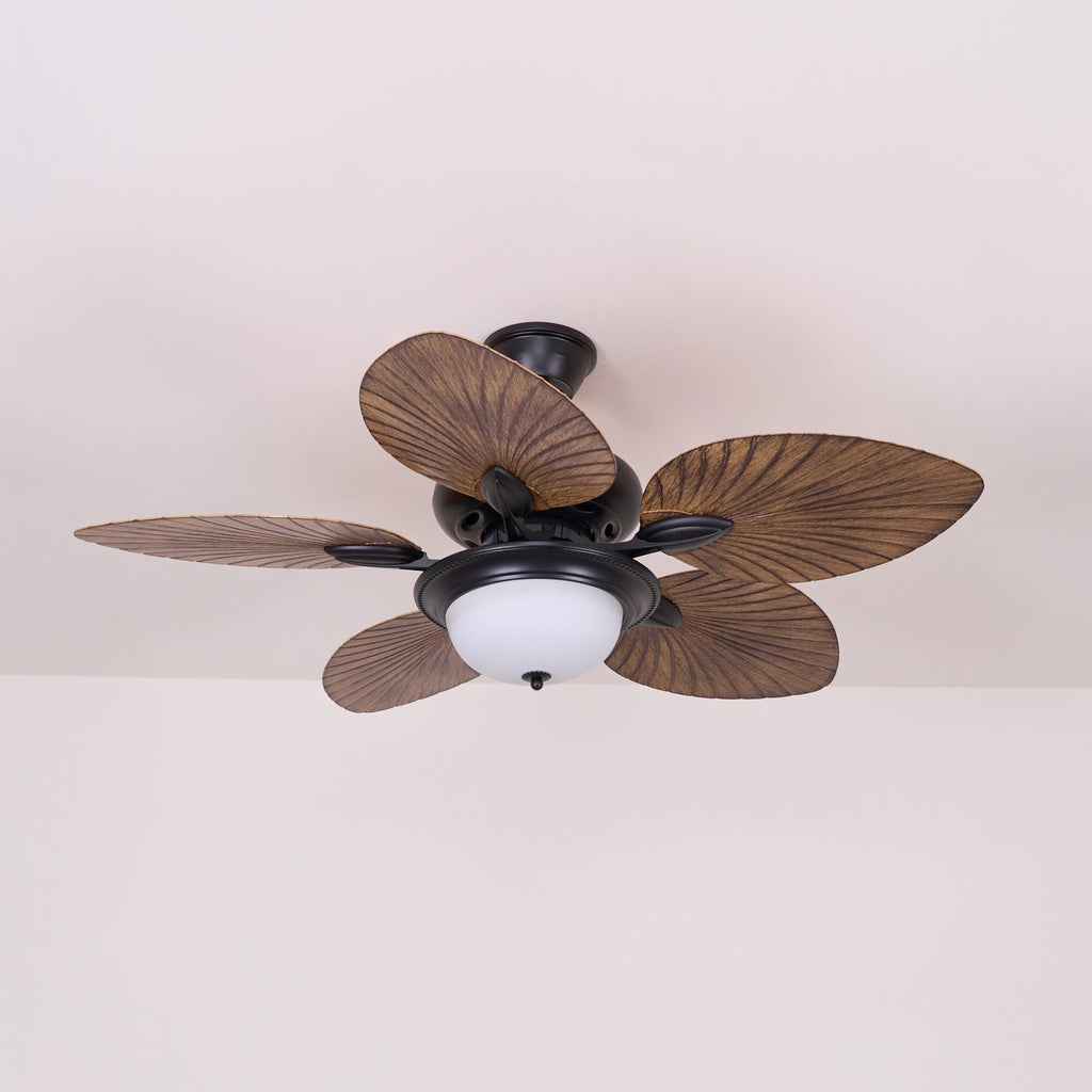 Banana Leaves Ceiling Fan Light by FIFTH & BEAM — product view 9