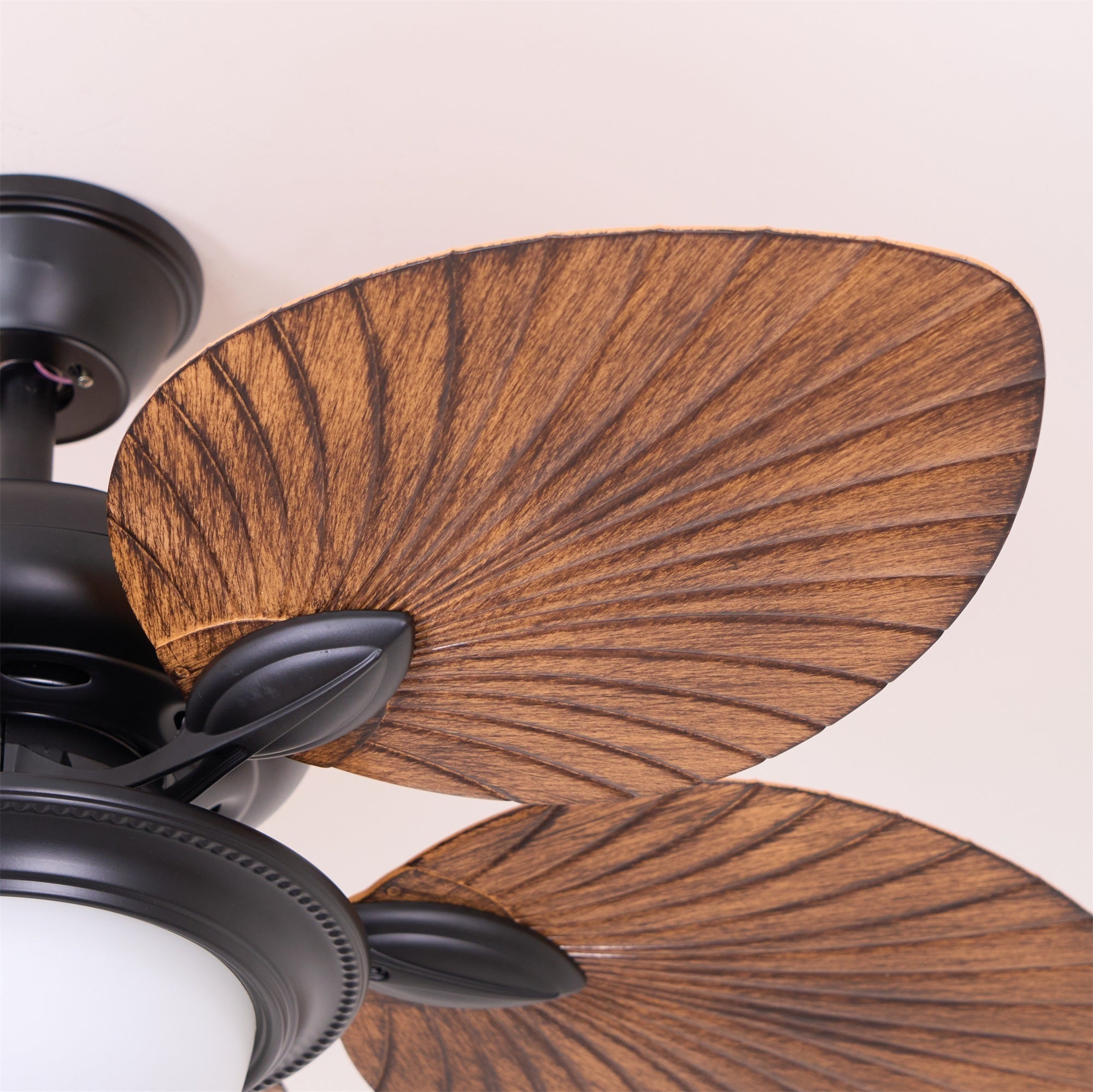 Banana Leaves Ceiling Fan Light by FIFTH & BEAM — product view 18