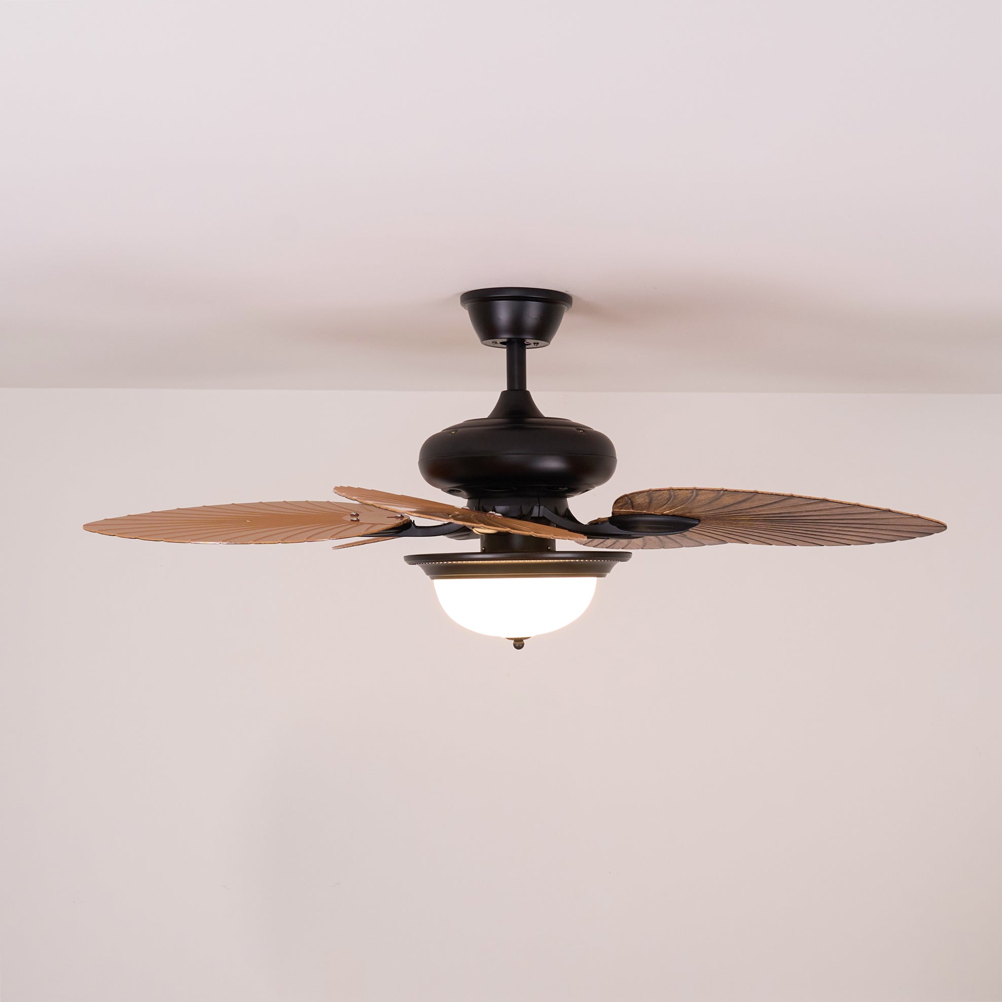 Banana Leaves Ceiling Fan Light by FIFTH & BEAM — product view 11