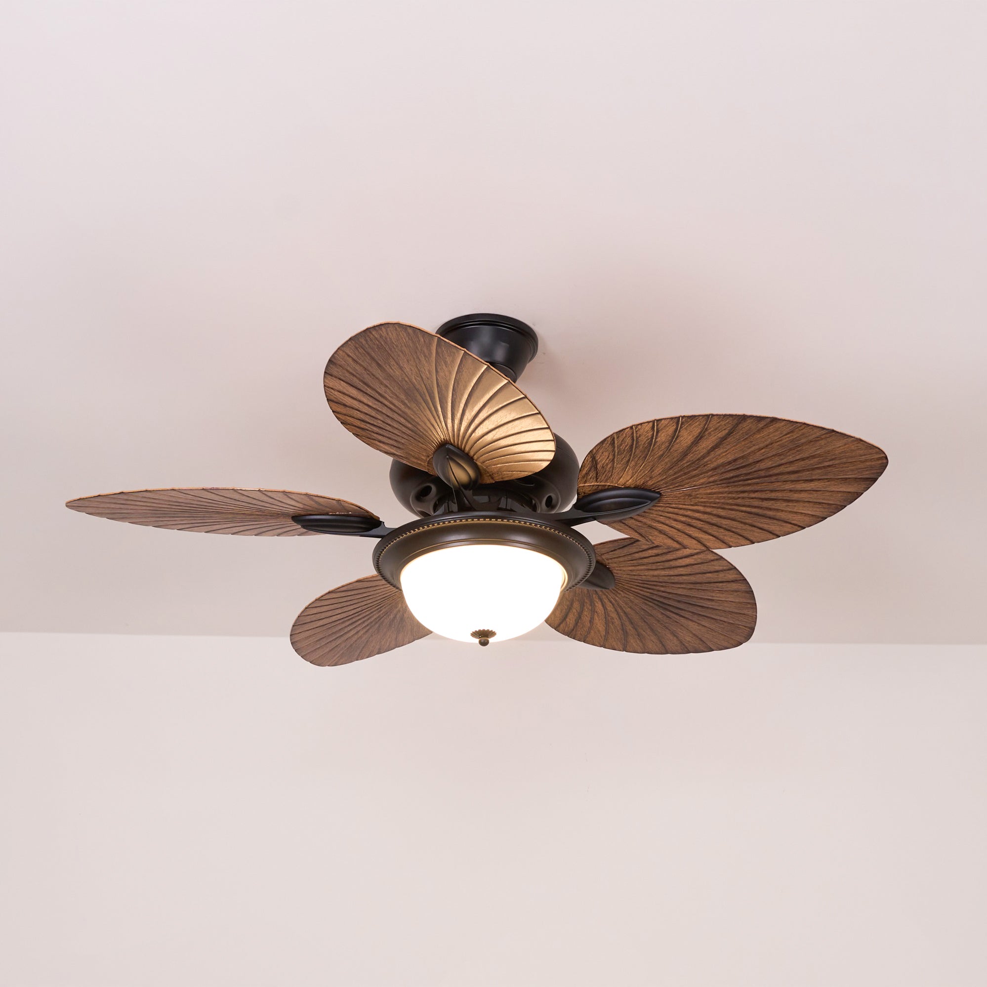 Banana Leaves Ceiling Fan Light by FIFTH & BEAM — product view 14