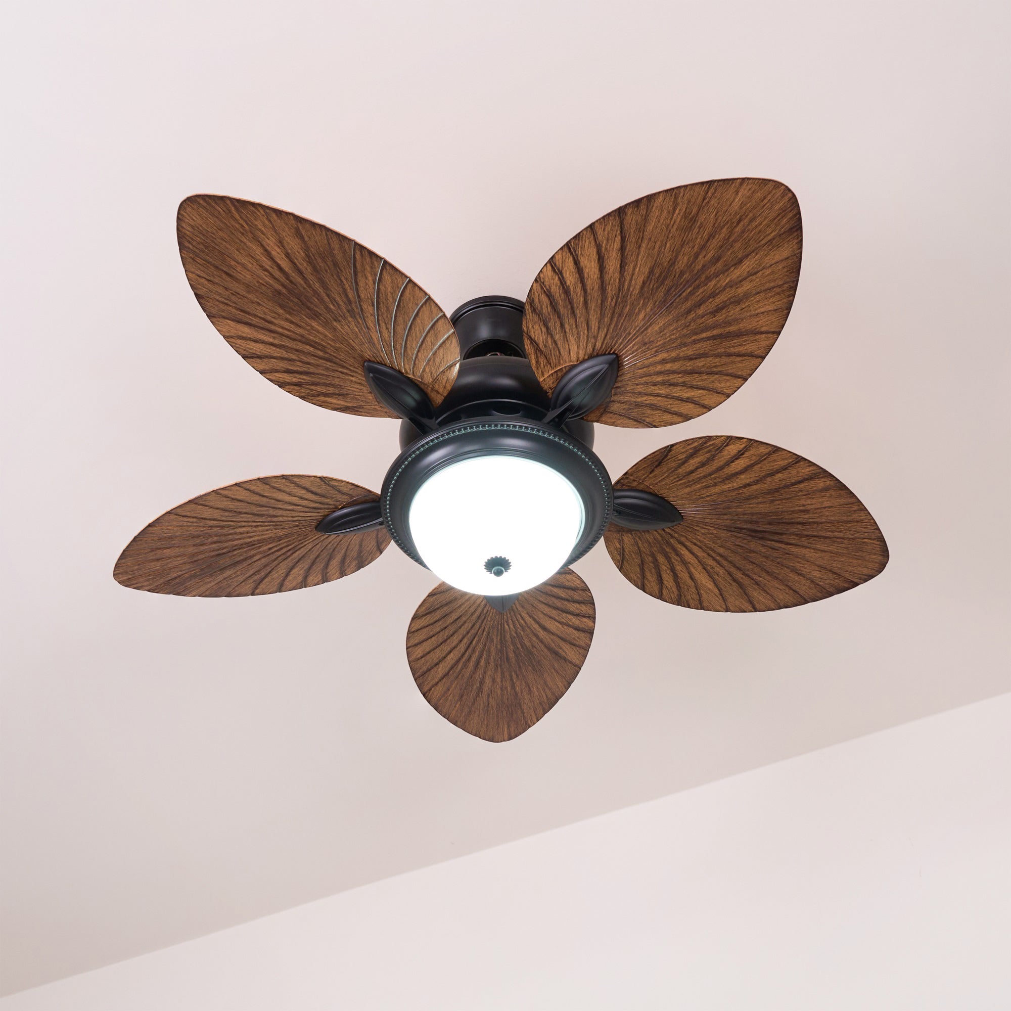 Banana Leaves Ceiling Fan Light by FIFTH & BEAM — product view 16