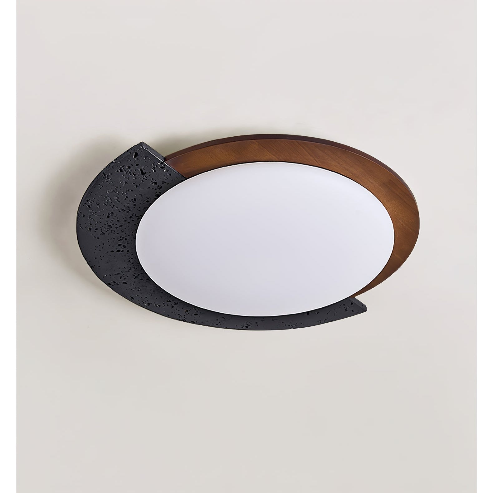 Blackhole Stone Ceiling Light by FIFTH & BEAM — product view 5