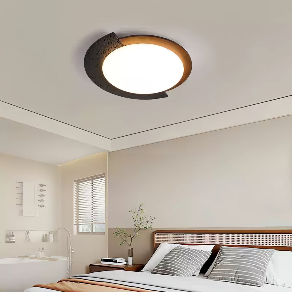 Blackhole Stone Ceiling Light by FIFTH & BEAM — product view 9