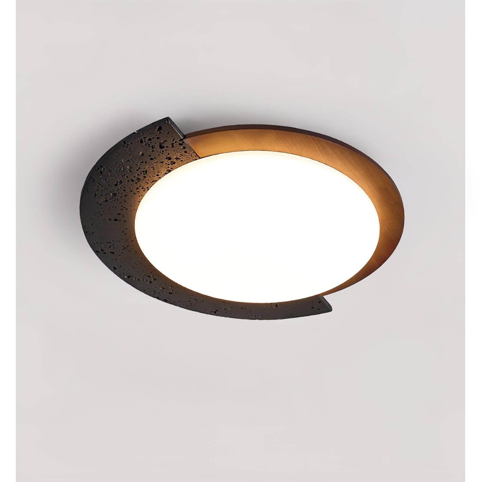 Blackhole Stone Ceiling Light by FIFTH & BEAM — product view 3