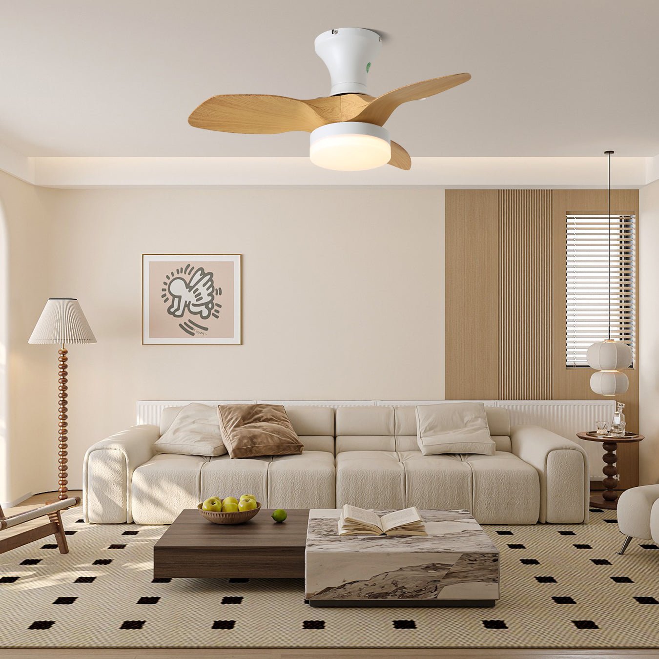Brisa Ceiling Fan Light by FIFTH & BEAM — product view 2