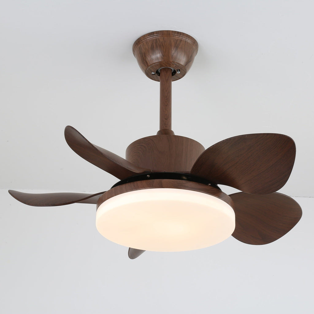 Terra Walnut Ceiling Fan Light by FIFTH & BEAM — product view 4