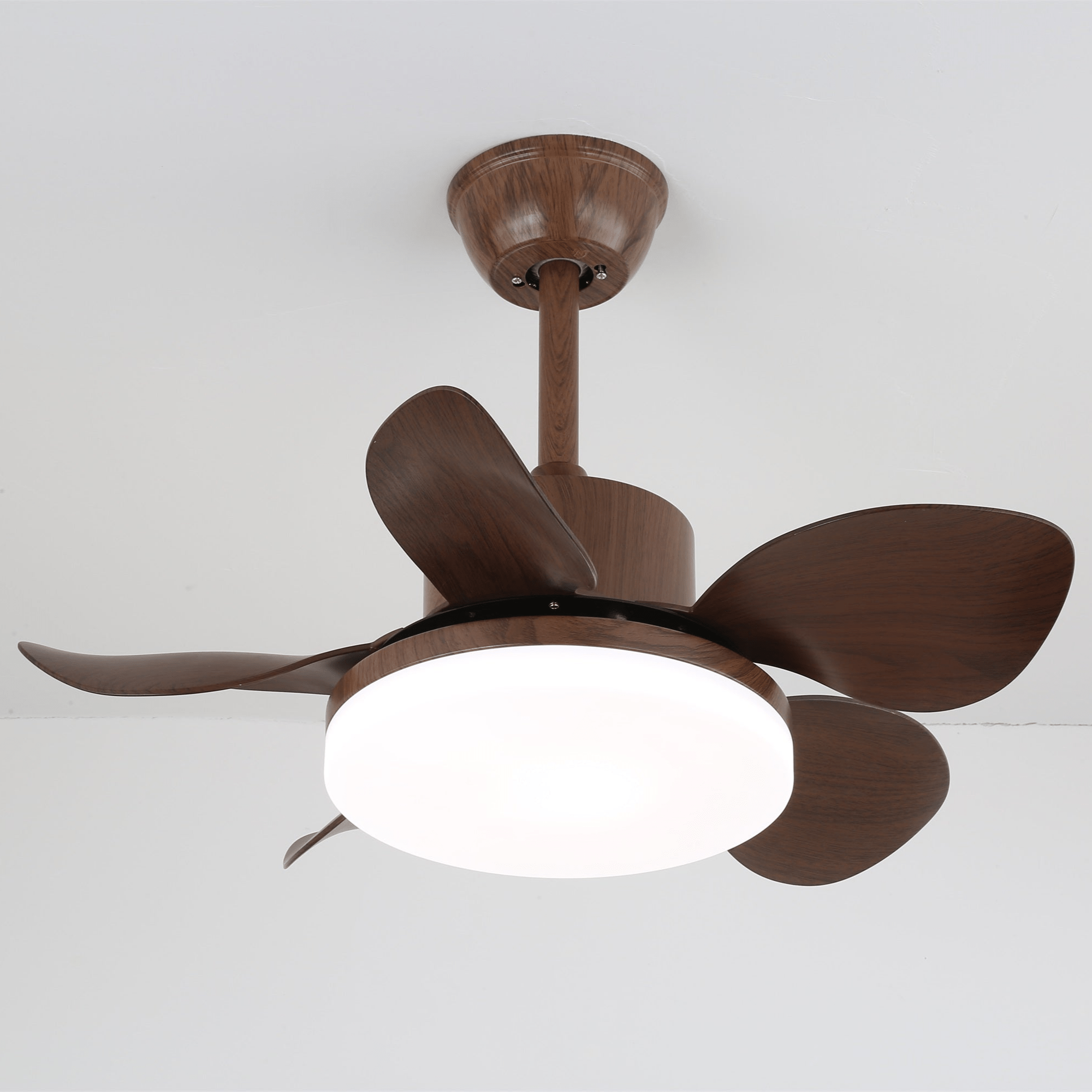 Terra Walnut Ceiling Fan Light by FIFTH & BEAM — product view 18