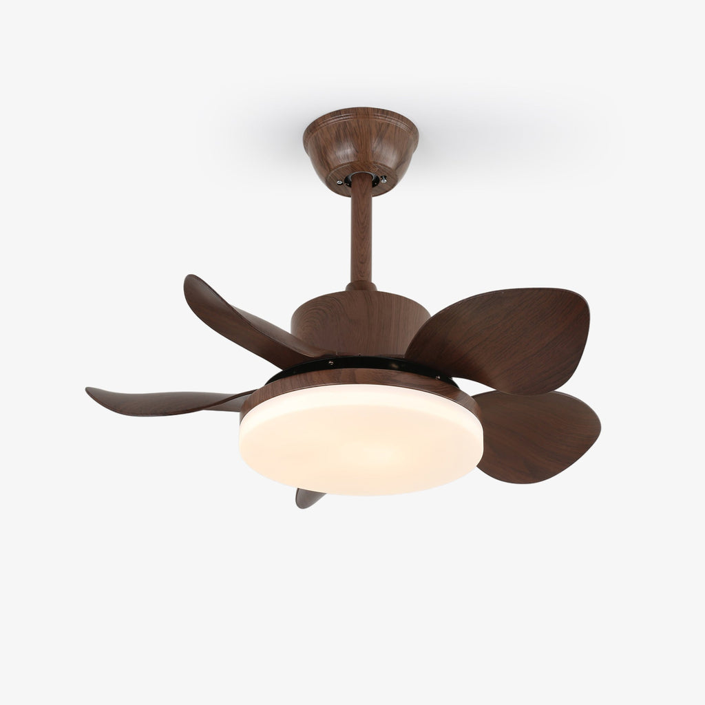 Terra Walnut Ceiling Fan Light by FIFTH & BEAM — product view 1
