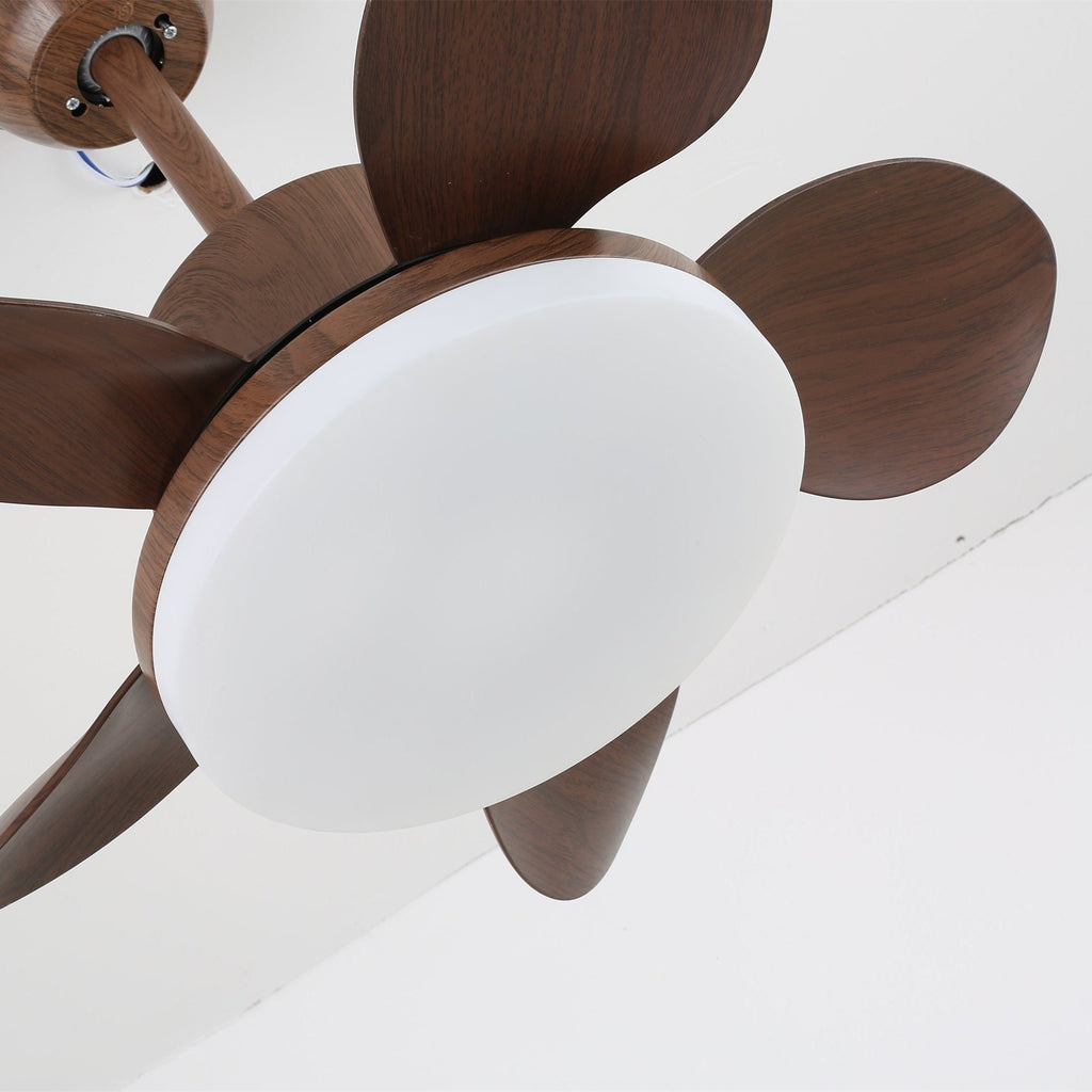 Terra Walnut Ceiling Fan Light by FIFTH & BEAM — product view 8