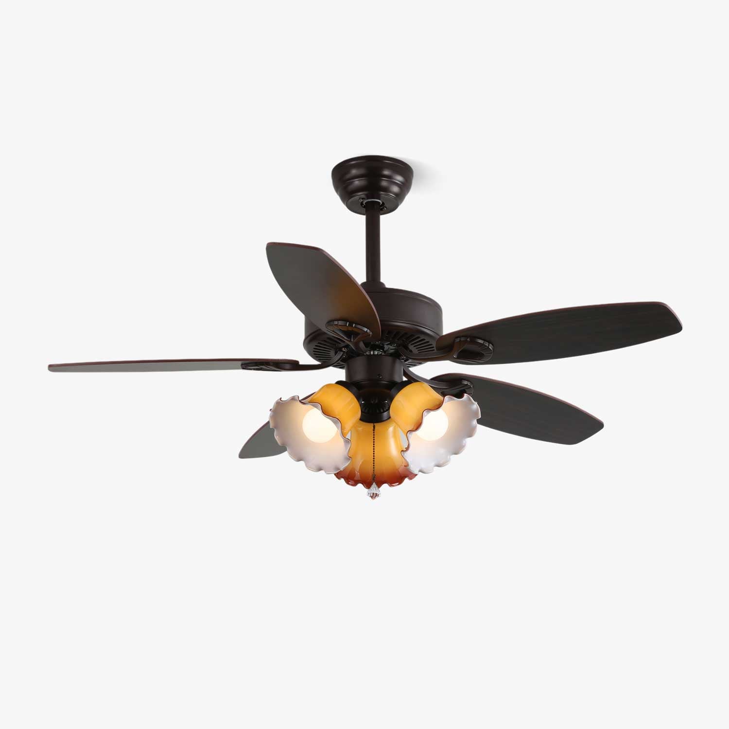 Calantha Bloom Ceiling Fan Light by FIFTH & BEAM — product view 1