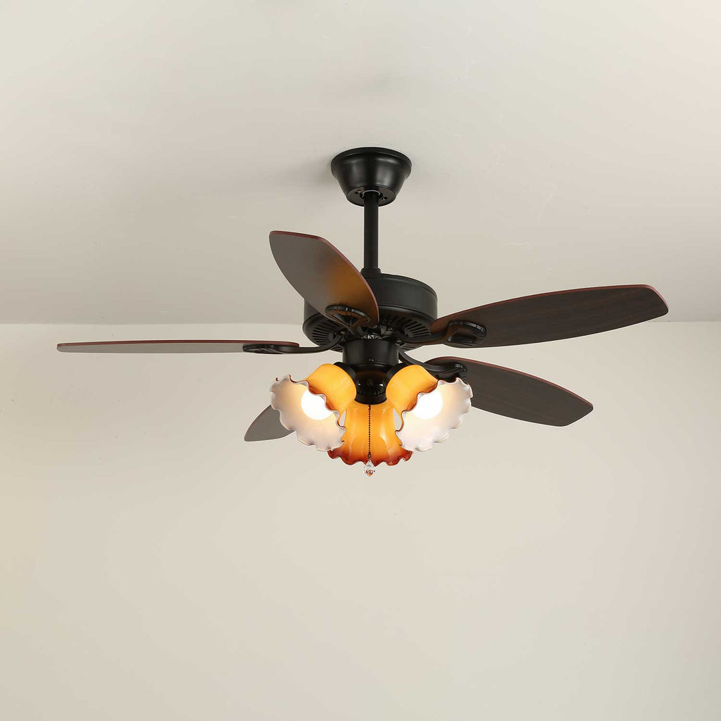 Calantha Bloom Ceiling Fan Light by FIFTH & BEAM — product view 2