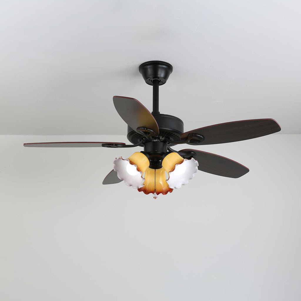 Calantha Bloom Ceiling Fan Light by FIFTH & BEAM — product view 4