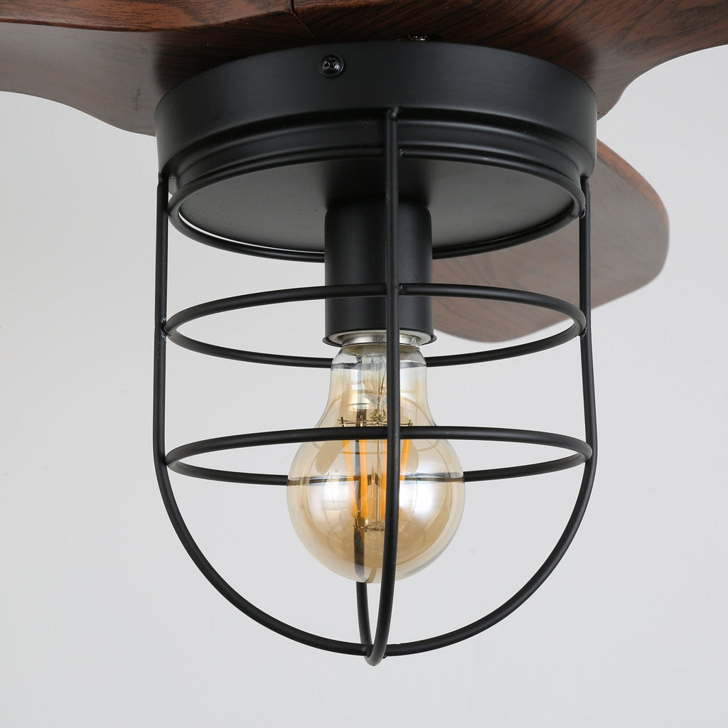 Caldor Industrial Ceiling Fan Light by FIFTH & BEAM — product view 6