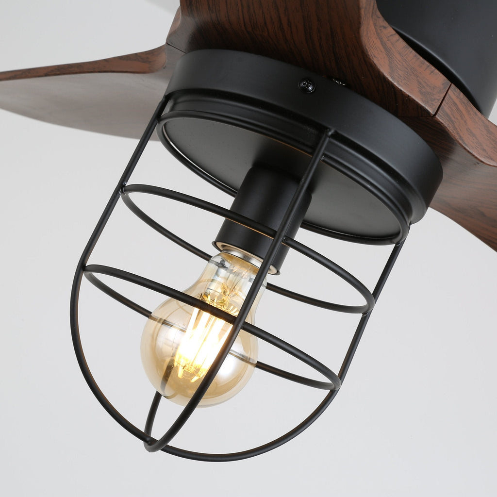Caldor Industrial Ceiling Fan Light by FIFTH & BEAM — product view 7