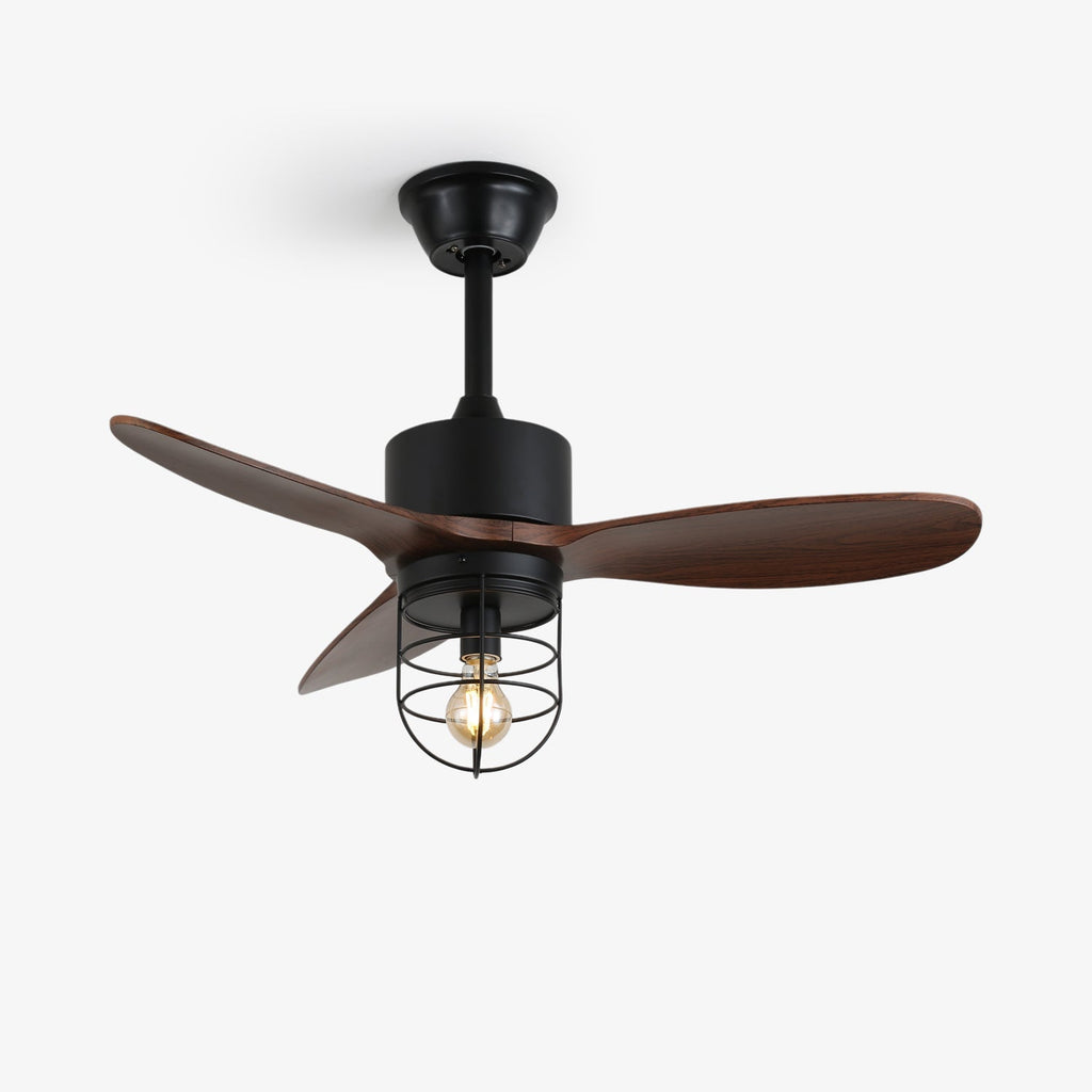 Caldor Industrial Ceiling Fan Light by FIFTH & BEAM — product view 1
