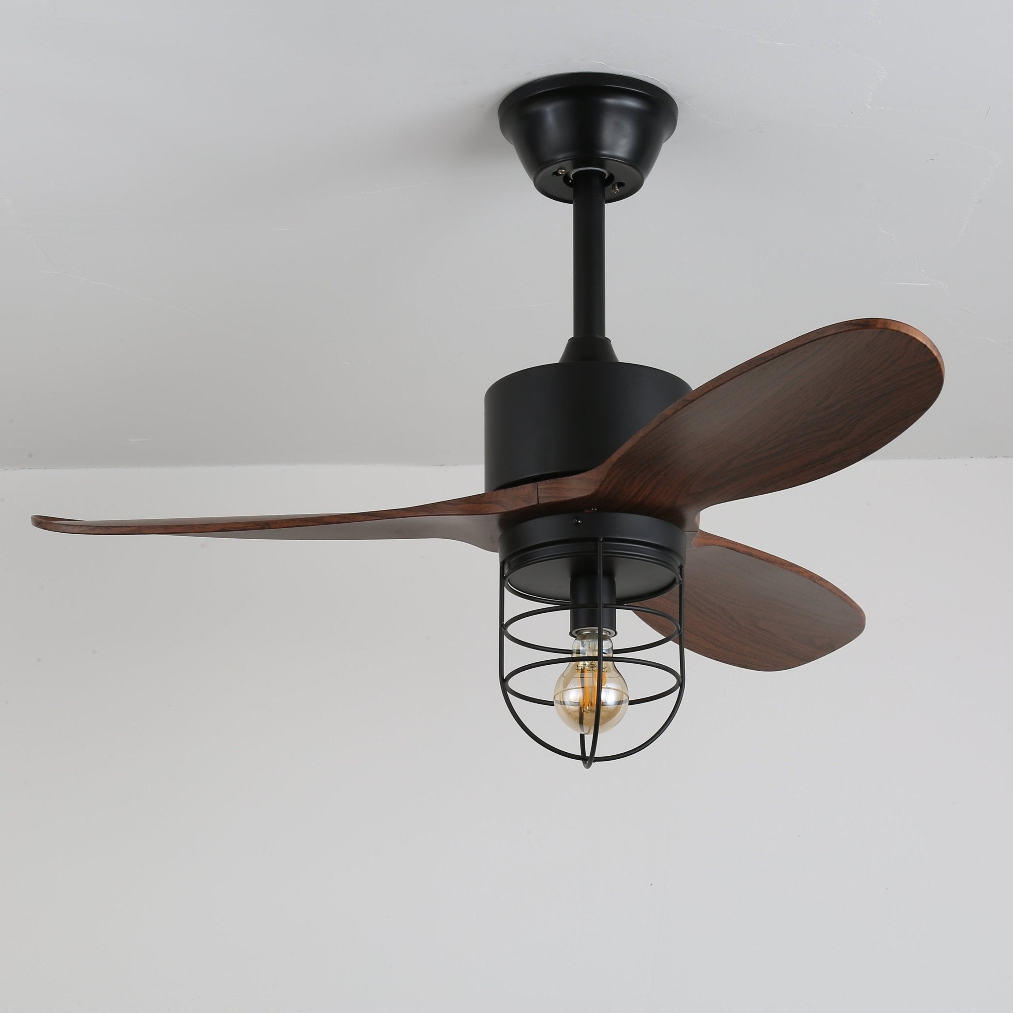 Caldor Industrial Ceiling Fan Light by FIFTH & BEAM — product view 15