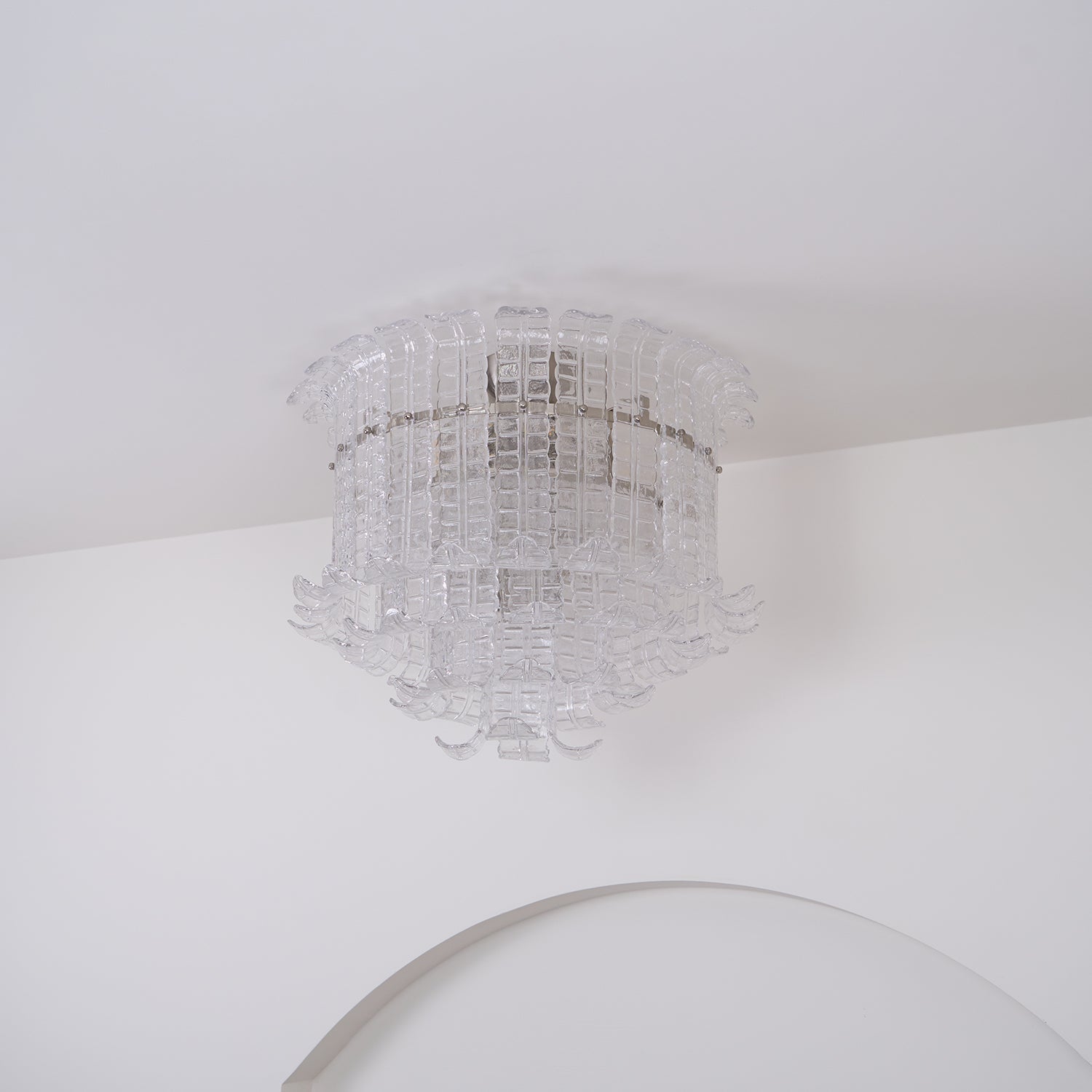 Calista Murano Glass Ceiling Lamp by FIFTH & BEAM — product view 3