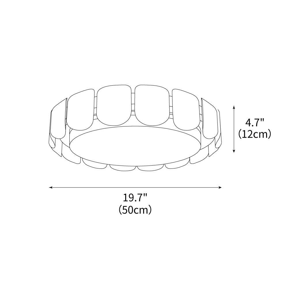Cascadia Flare Ceiling Light by FIFTH & BEAM — product view 4