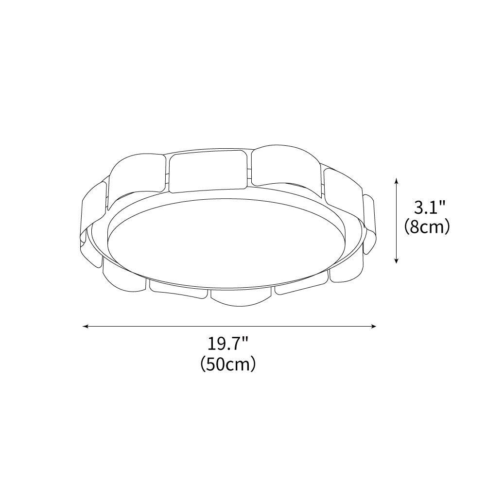 Cascadia Flare Ceiling Light by FIFTH & BEAM — product view 3