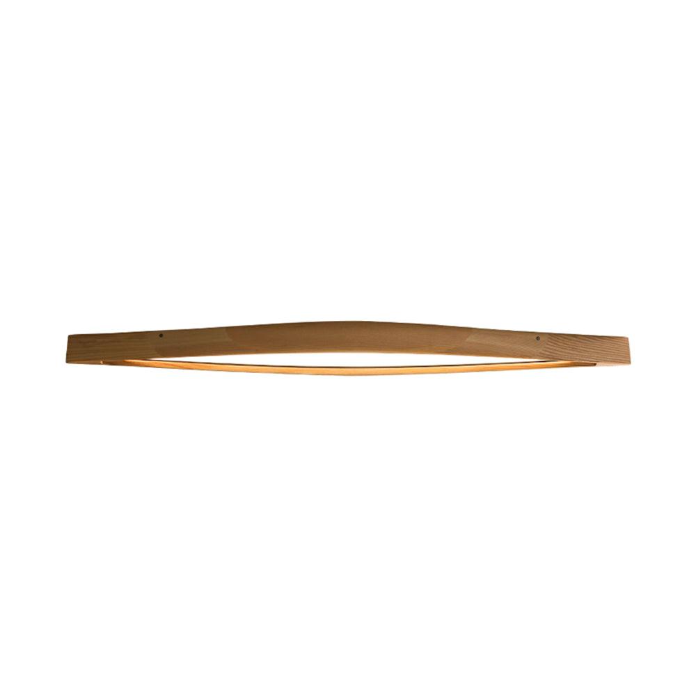 Horizon Linear Wood Ceiling Lamp 58.3" by FIFTH & BEAM — product view 16