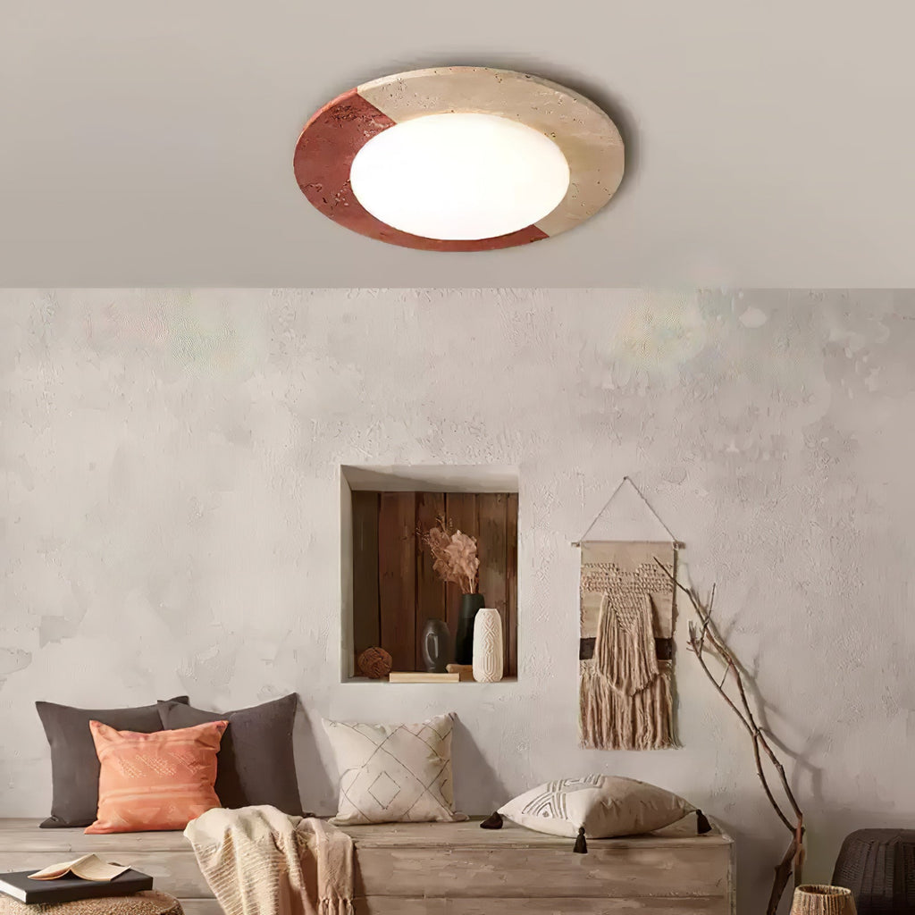 Celestial Travertine Ceiling Lamp by FIFTH & BEAM — product view 10
