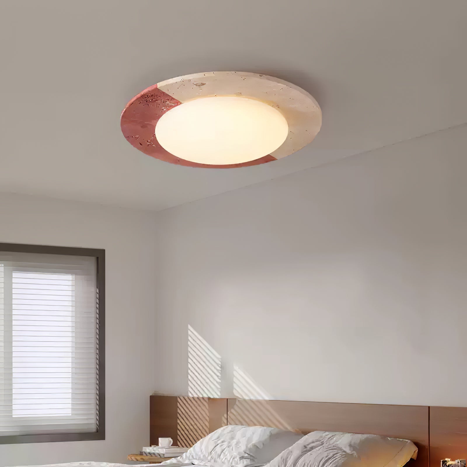 Celestial Travertine Ceiling Lamp by FIFTH & BEAM — product view 12