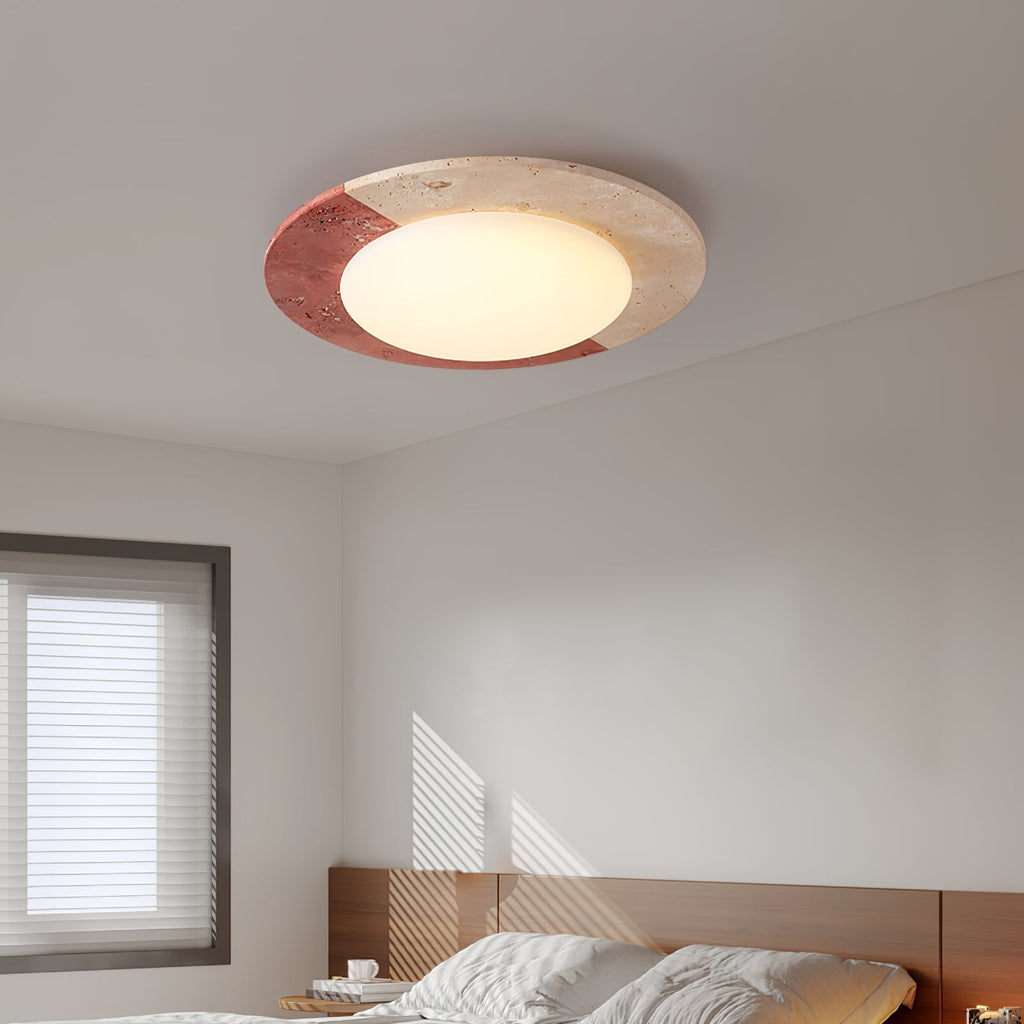 Celestial Travertine Ceiling Lamp by FIFTH & BEAM — product view 18