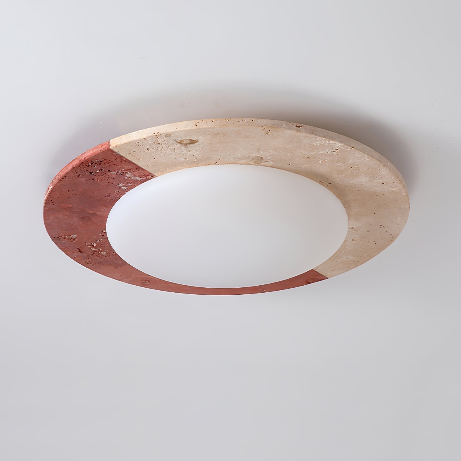 Celestial Travertine Ceiling Lamp by FIFTH & BEAM — product view 3