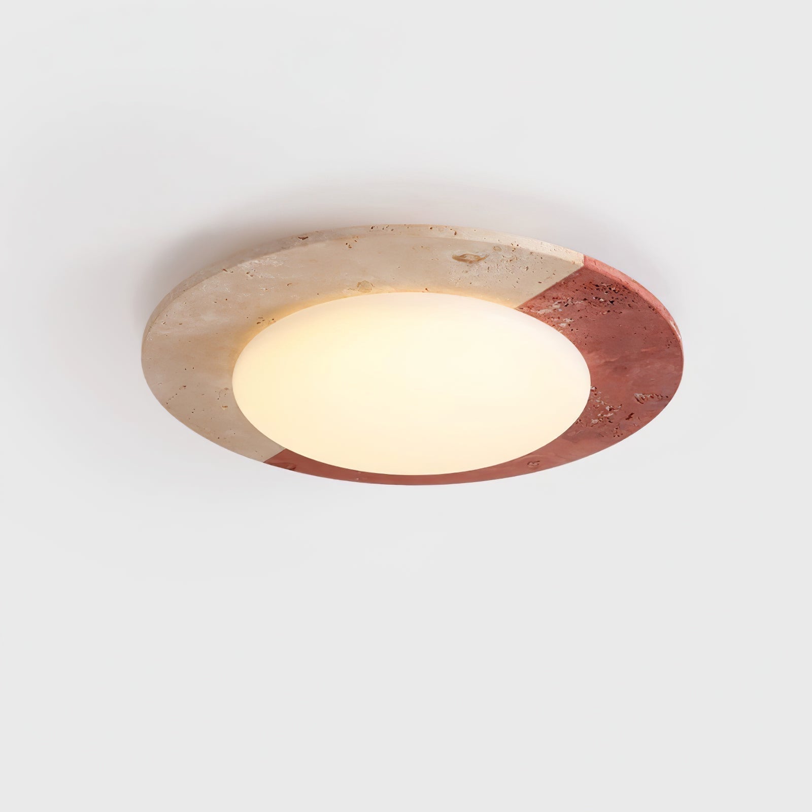 Celestial Travertine Ceiling Lamp by FIFTH & BEAM — product view 4