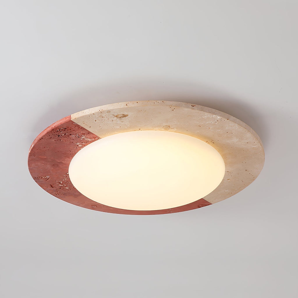 Celestial Travertine Ceiling Lamp by FIFTH & BEAM — product view 6