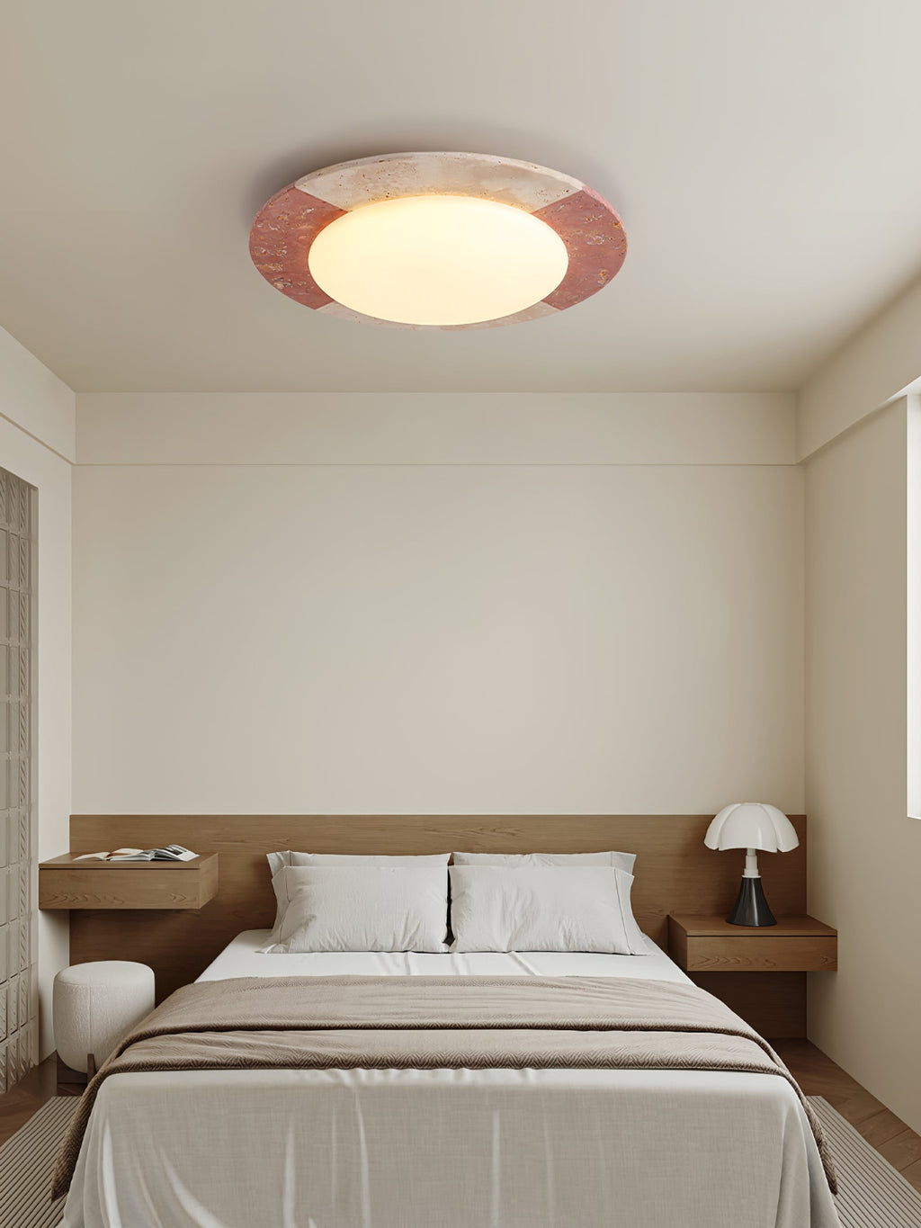 Celestial Travertine Ceiling Lamp by FIFTH & BEAM — product view 20