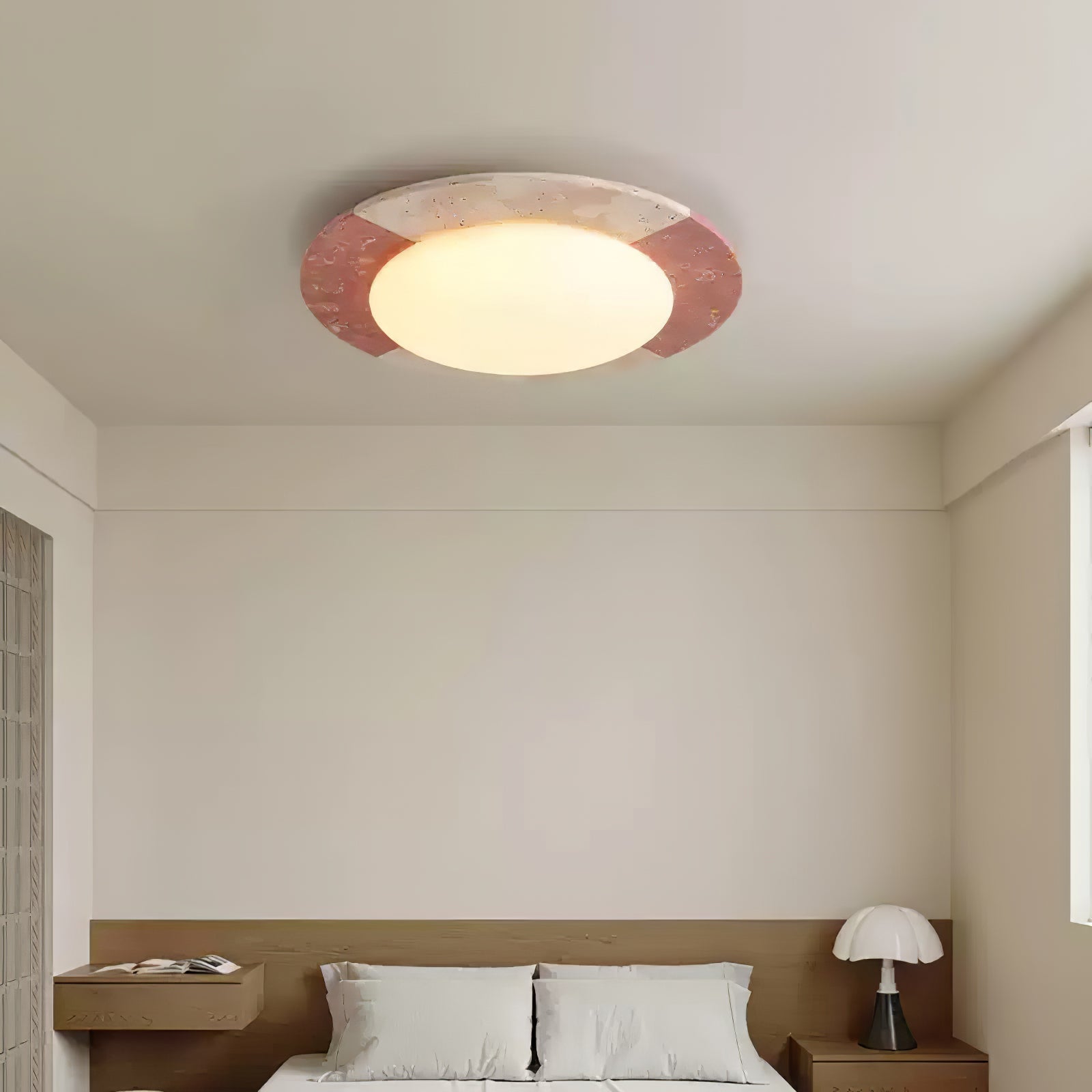 Celestial Travertine Ceiling Lamp by FIFTH & BEAM — product view 11