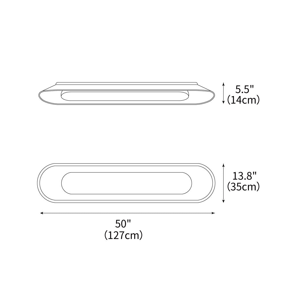 Channel Ceiling Lamp by FIFTH & BEAM — product view 3