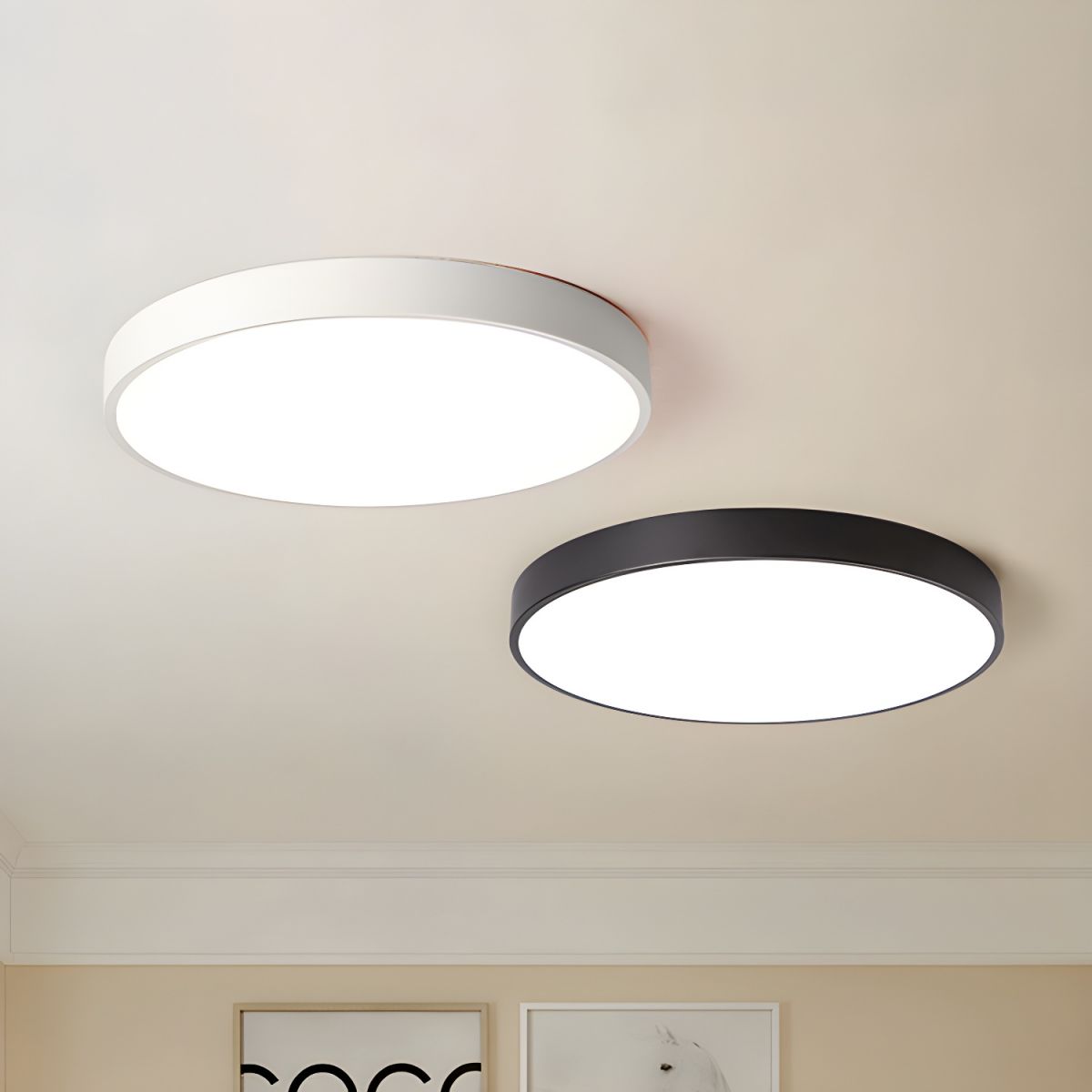 Circular Slimline Ceiling Light by FIFTH & BEAM — product view 4