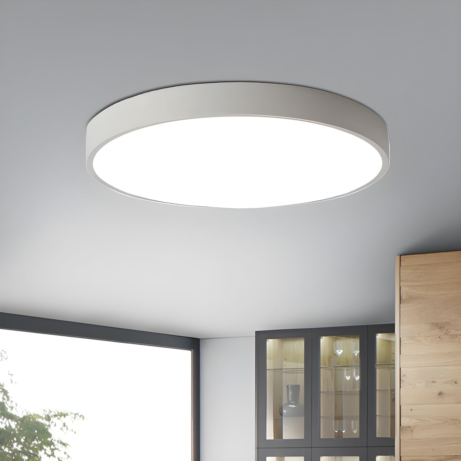 Circular Slimline Ceiling Light by FIFTH & BEAM — product view 7