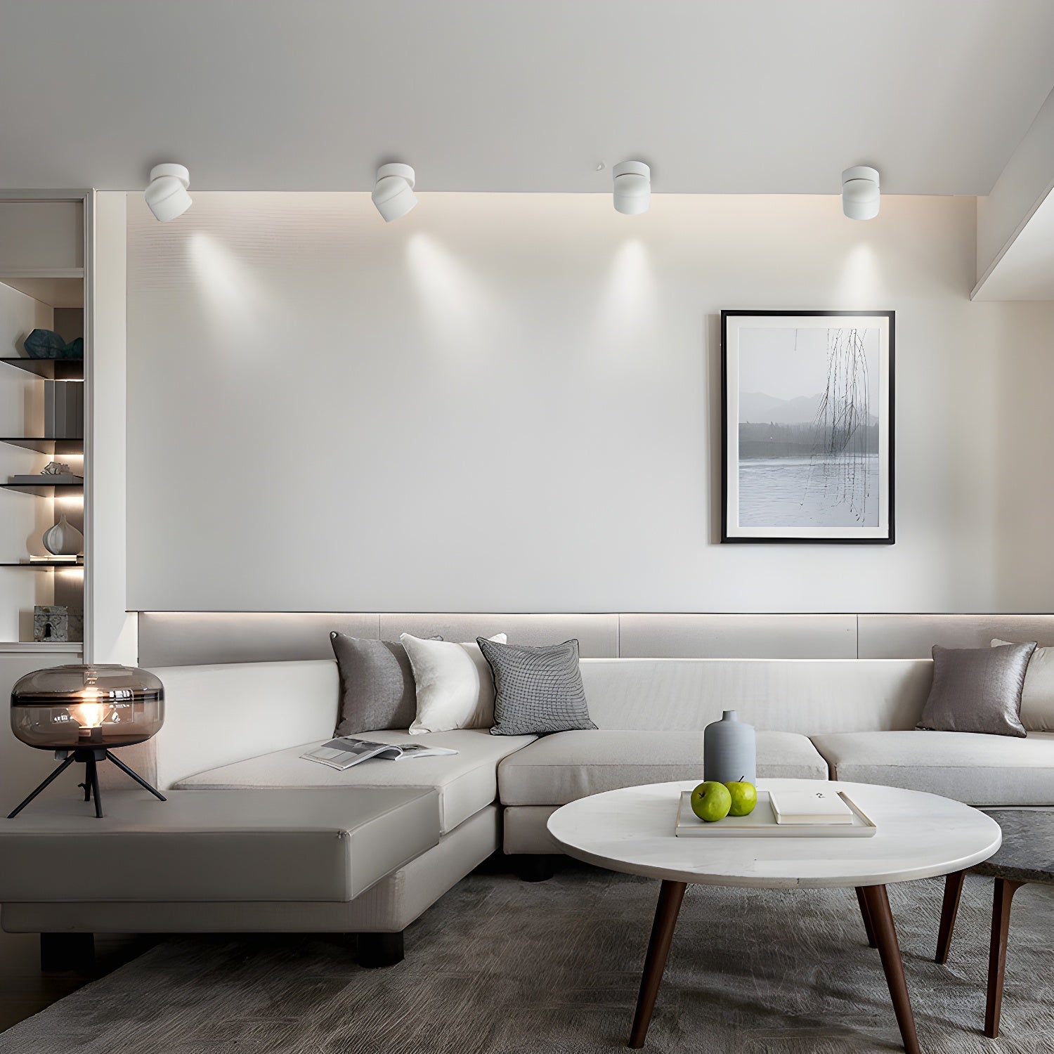 Clara Rotating Surface Downlight by FIFTH & BEAM — product view 8