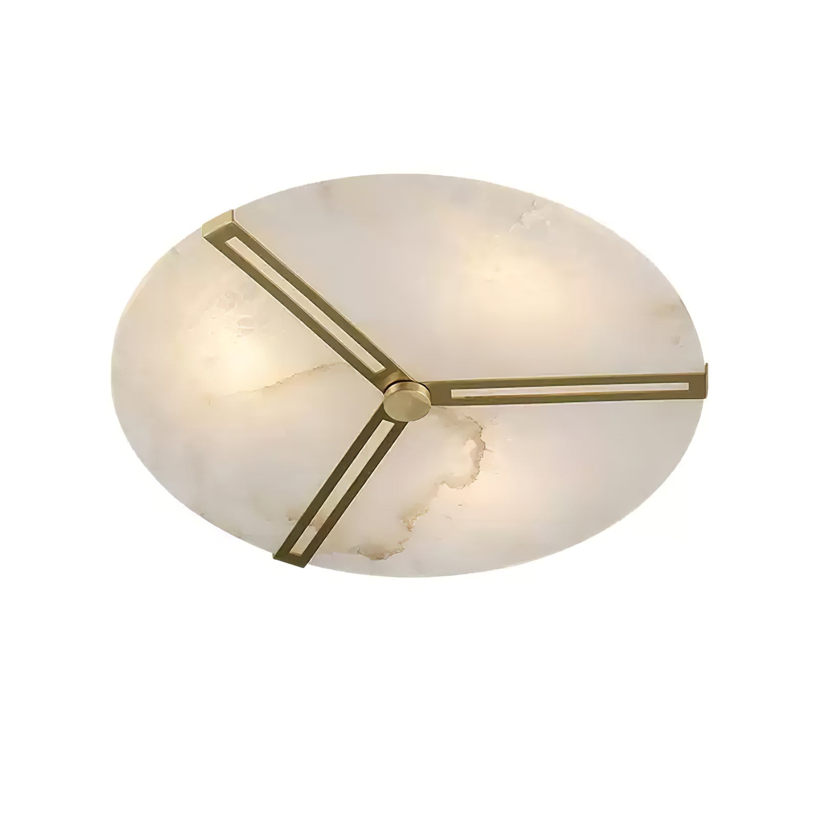 Clocks Alabaster Ceiling Light by FIFTH & BEAM — product view 5